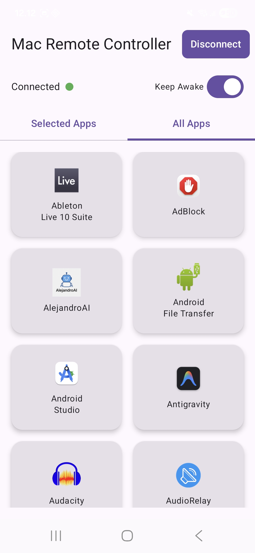 Mac Remote Controller App Screenshot 2